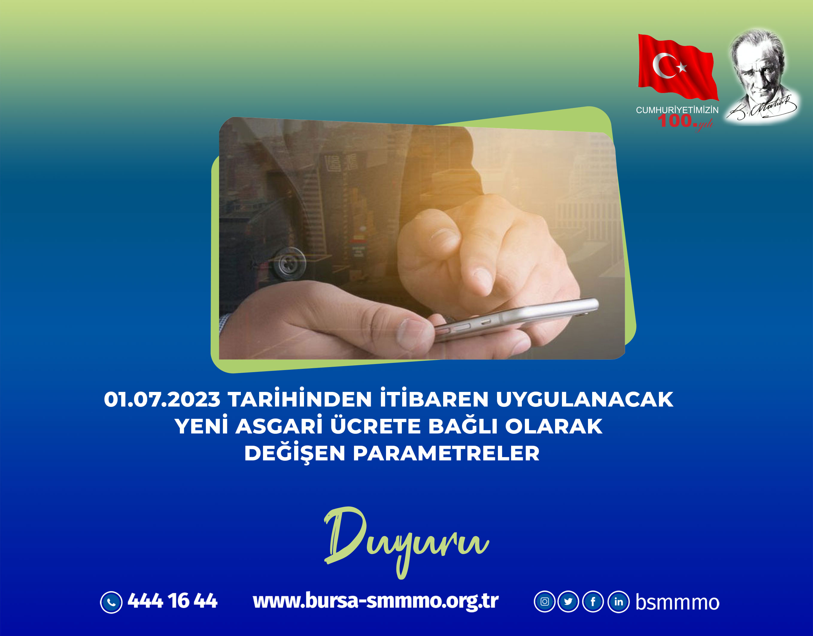 01.07.2023 Tarihinden İtibaren Uygulanacak Ye...