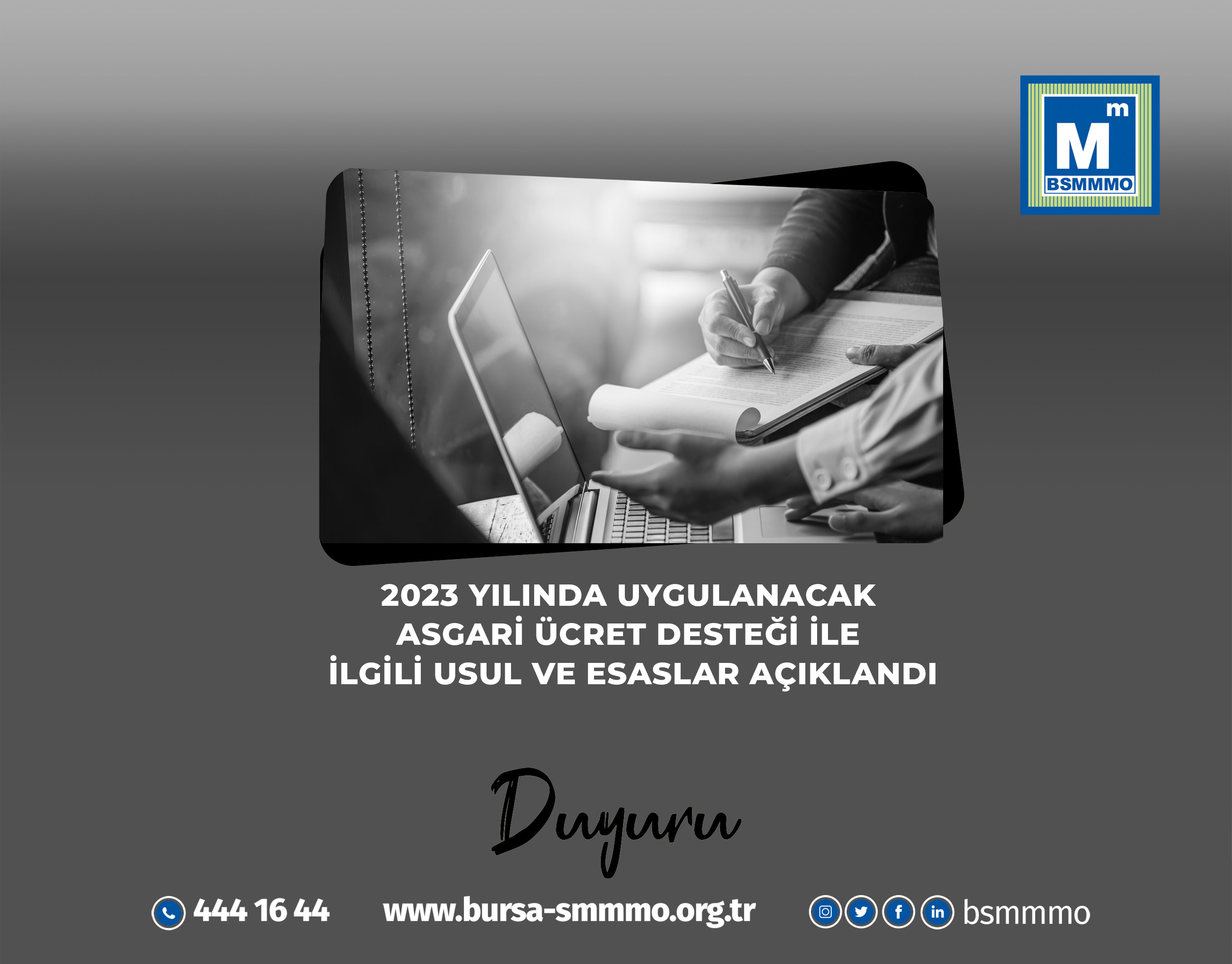 2023 YILINDA UYGULANACAK ASGARİ ÜCRET DESTEĞİ...